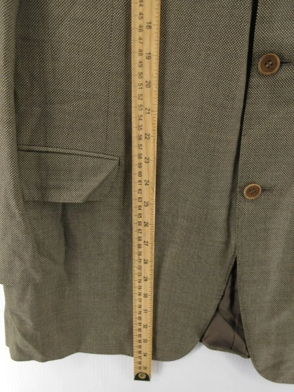 Canali Sport Coat 48 Long Saks Fifth Avenue Blazer Wool Super 120s
